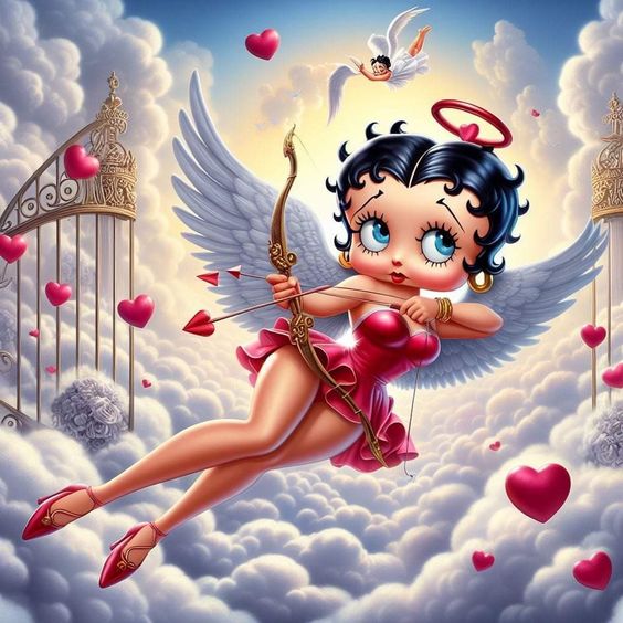 DIAMOND PAINTING - betty boop