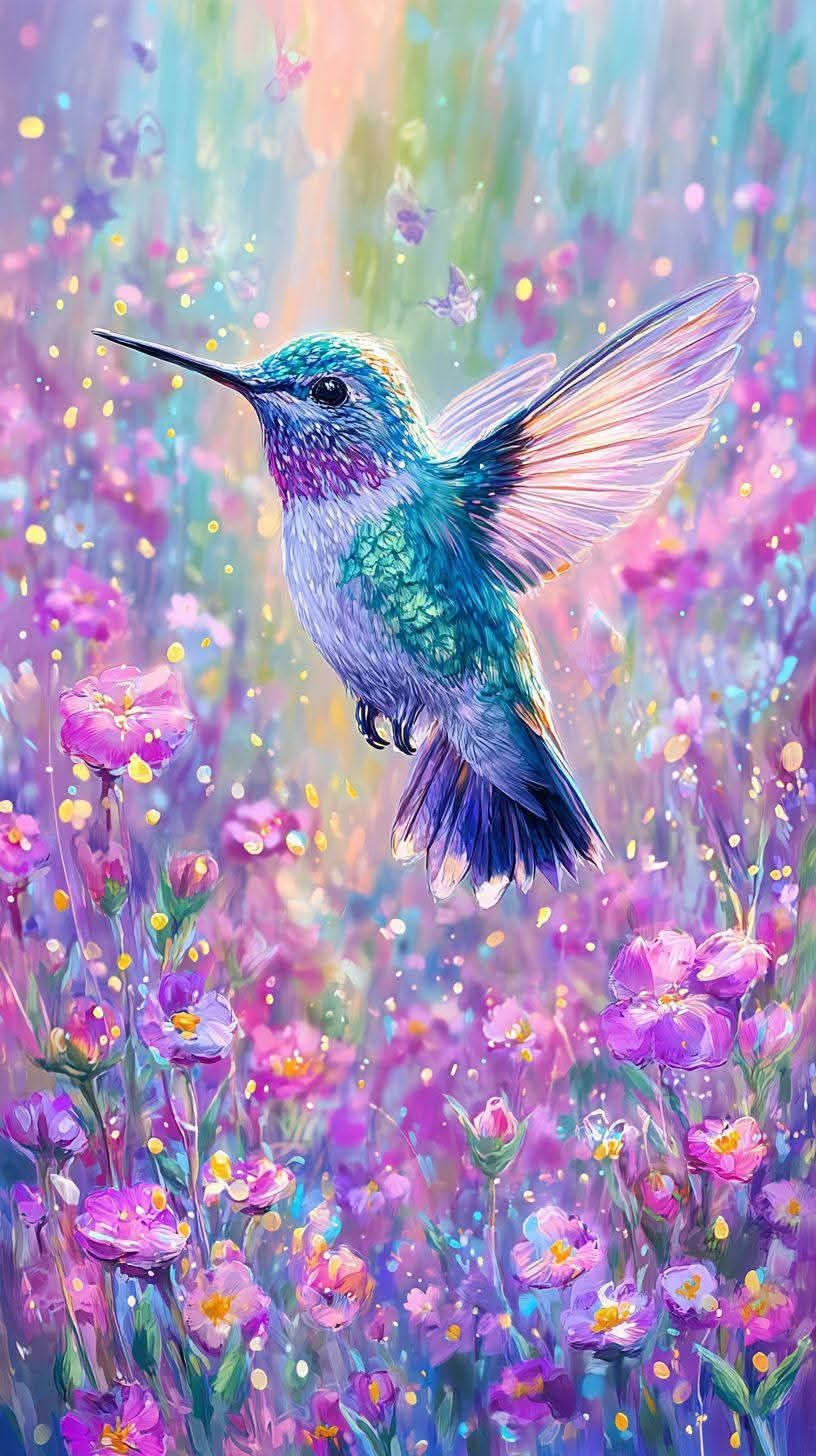 DIAMOND PAINTING - Kolibri