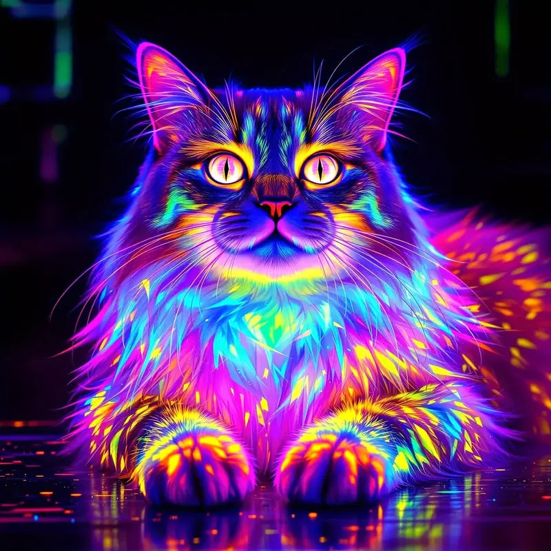 DIAMOND PAINTING - Katze