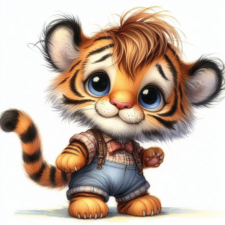 DIAMOND PAINTING - Kleiner Tiger