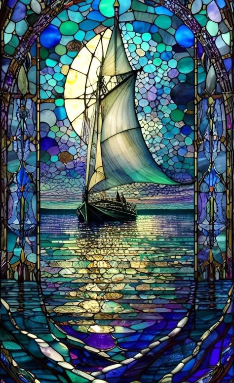 DIAMOND PAINTING - Segelboot