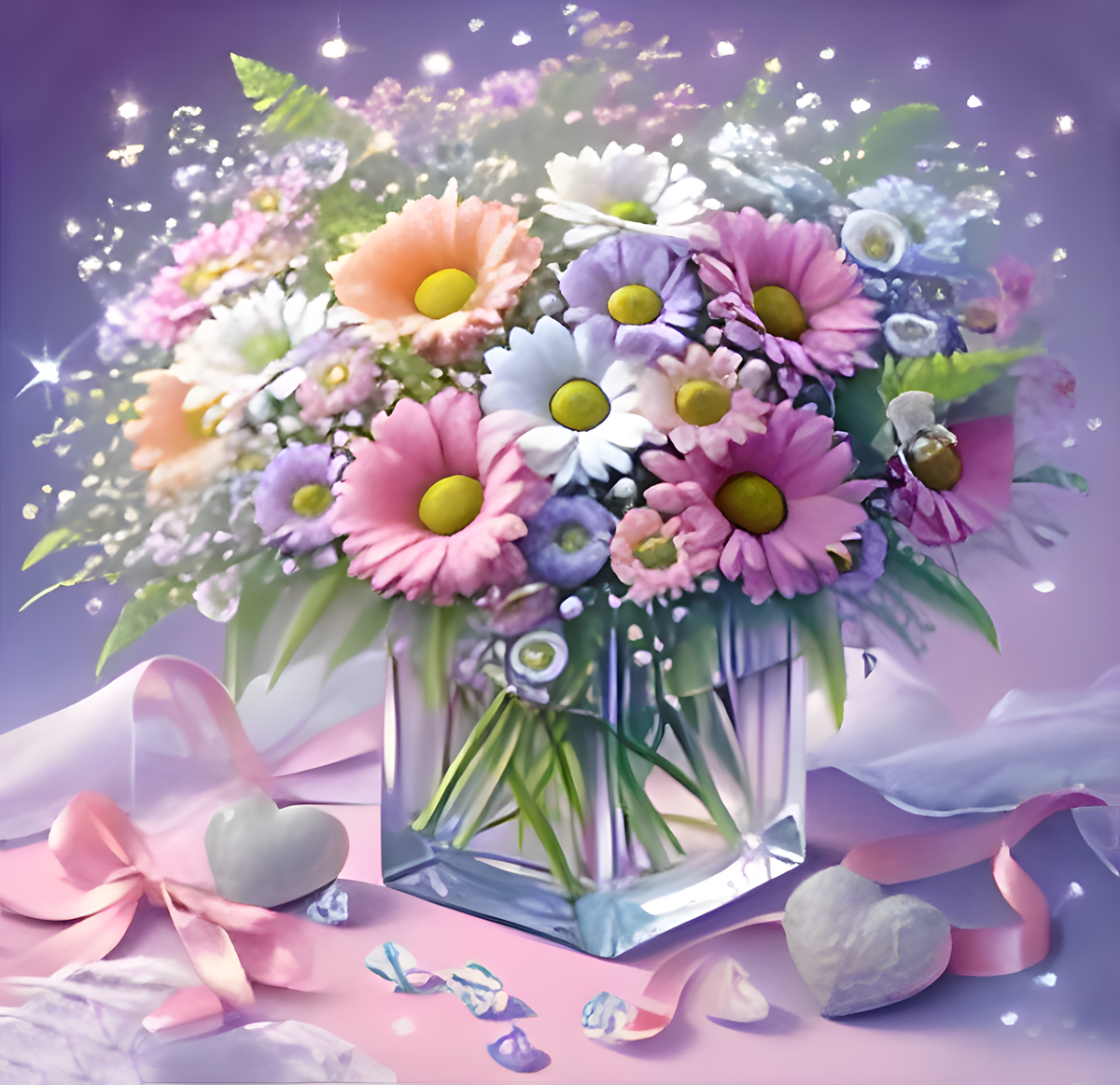DIAMOND PAINTING - Blumen