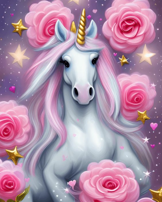 DIAMOND PAINTING -Einhorn