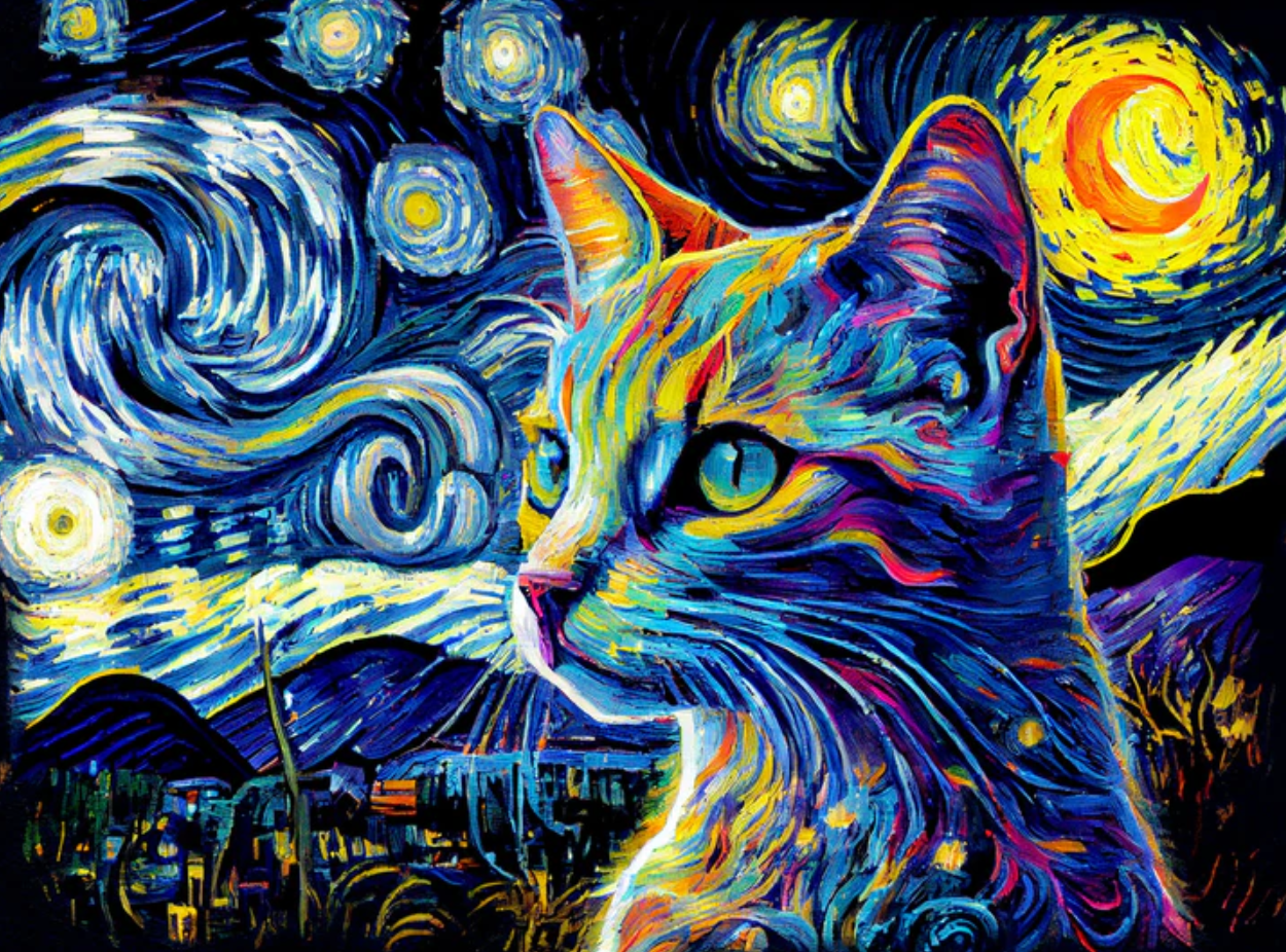 DIAMOND PAINTING -KATZE