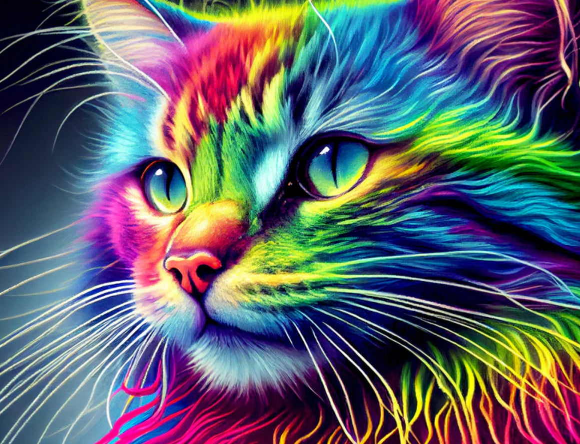 DIAMOND PAINTING -KATZE