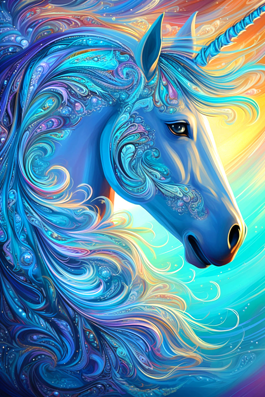 DIAMOND PAINTING -Einhorn