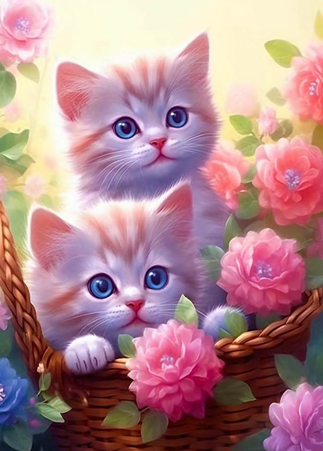 DIAMOND PAINTING -Katze