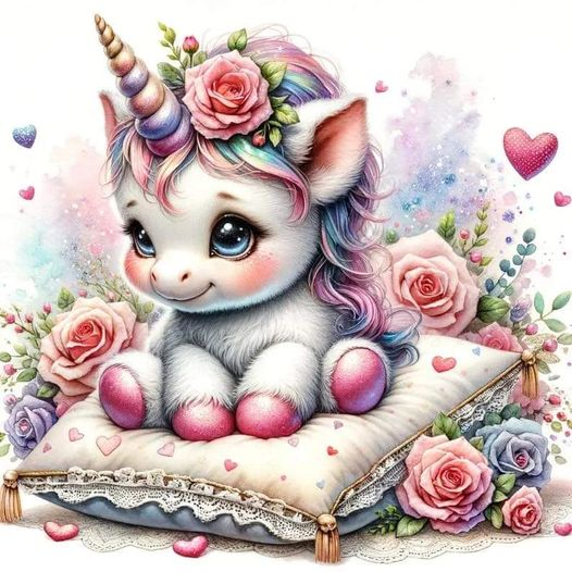 DIAMOND PAINTING - Einhorn
