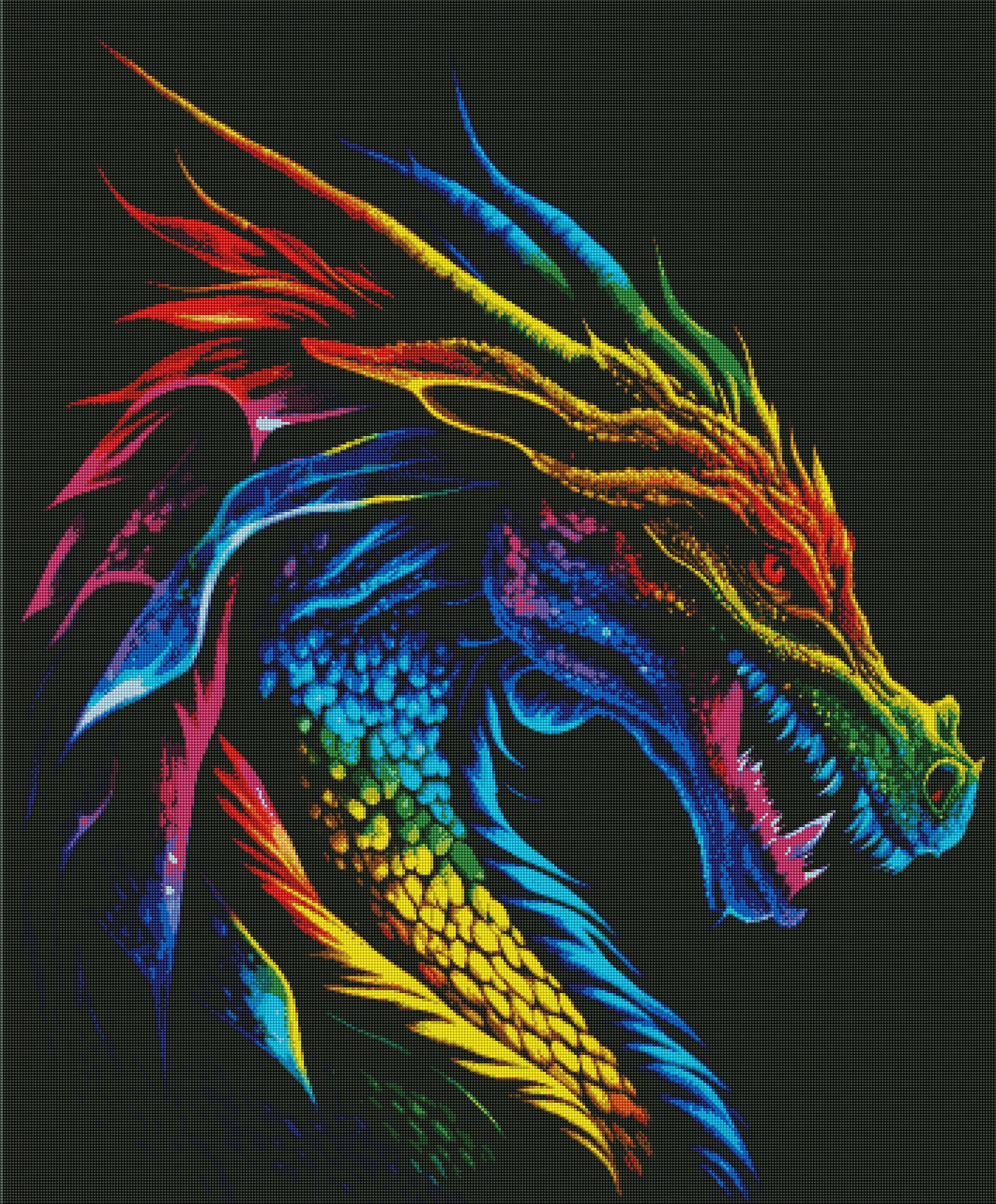 DIAMOND PAINTING -Drachen