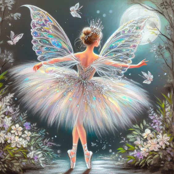 DIAMOND PAINTING - Ballettmädchen
