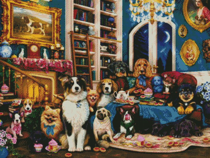 DIAMOND PAINTING -HUND