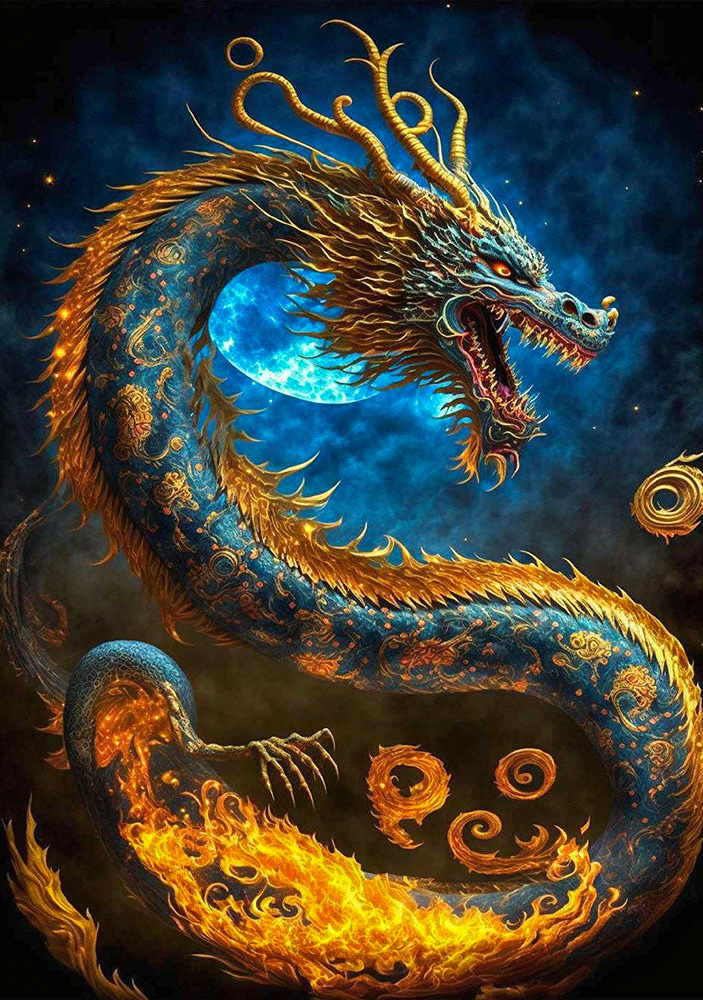 DIAMOND PAINTING -DRACHEN