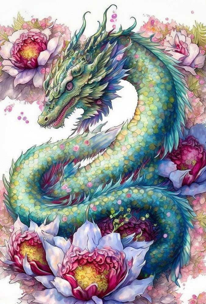 DIAMOND PAINTING -Drachen