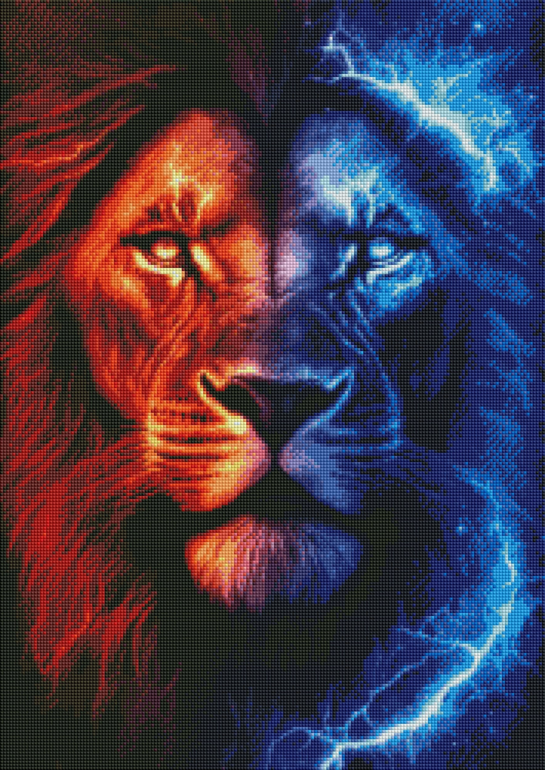DIAMOND PAINTING -LÖWE