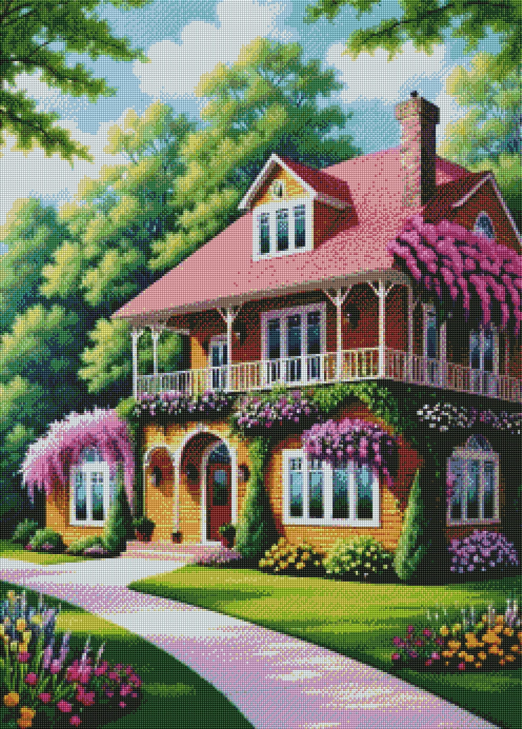 DIAMOND PAINTING -HAUS