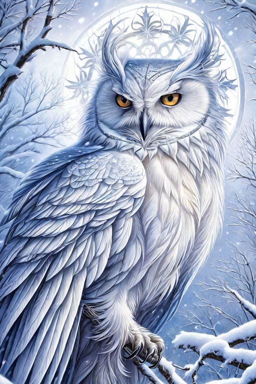 DIAMOND PAINTING - Eule