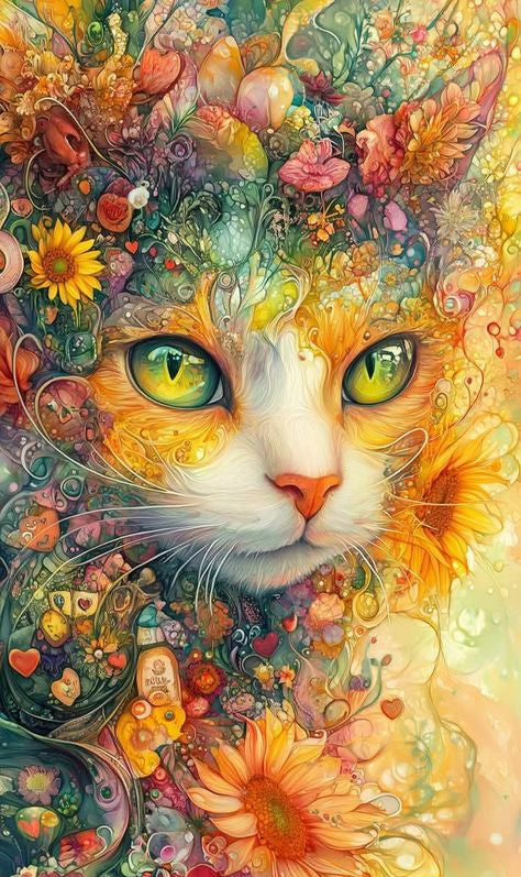 DIAMOND PAINTING - Katze