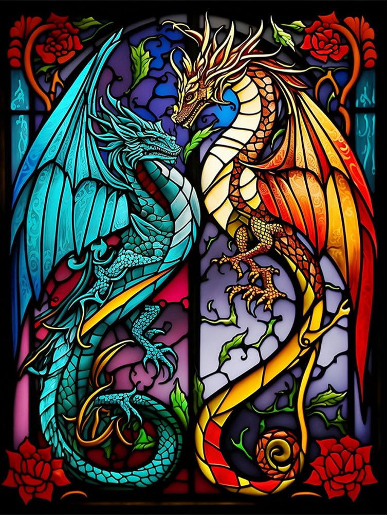 DIAMOND PAINTING -DRACHEN