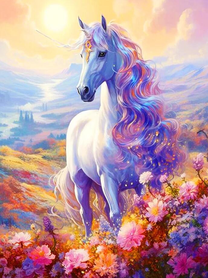 DIAMOND PAINTING -Pferd