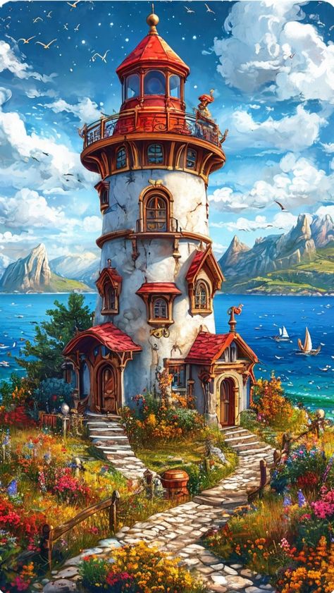 DIAMOND PAINTING - Leuchtturm