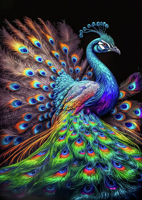 DIAMOND PAINTING -PFAU
