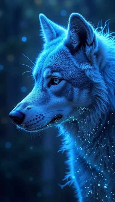 DIAMOND PAINTING - Wolf