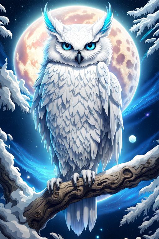 DIAMOND PAINTING - Eule