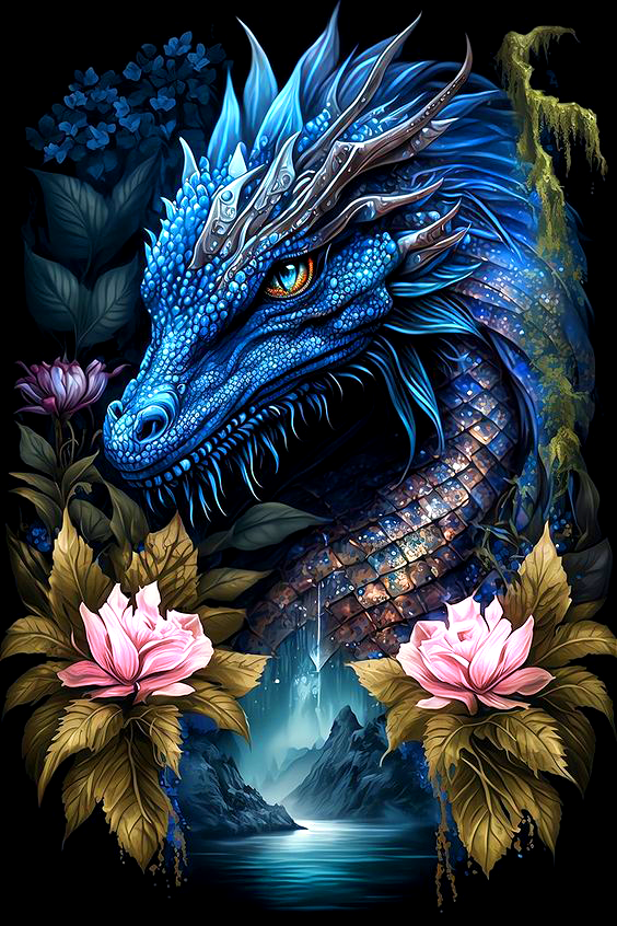DIAMOND PAINTING - Drachen
