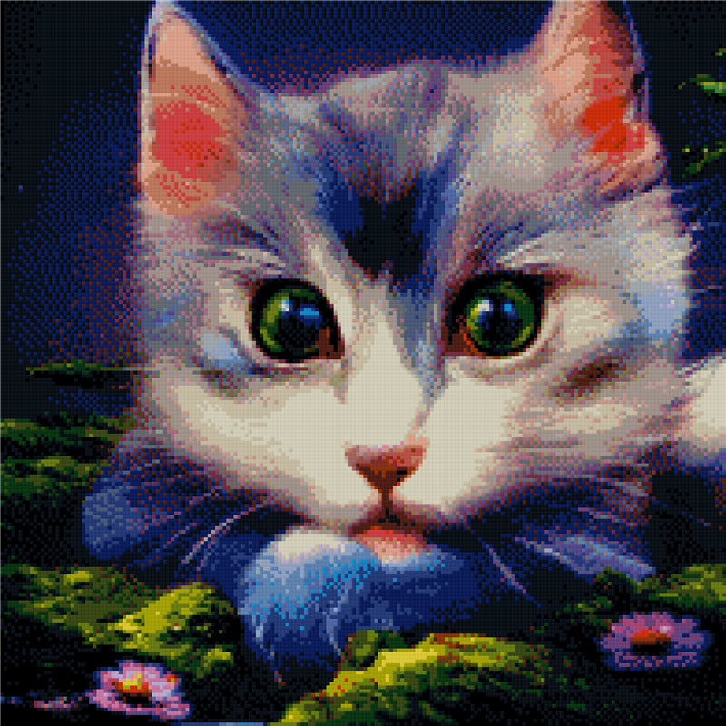 DIAMOND PAINTING - KATZE