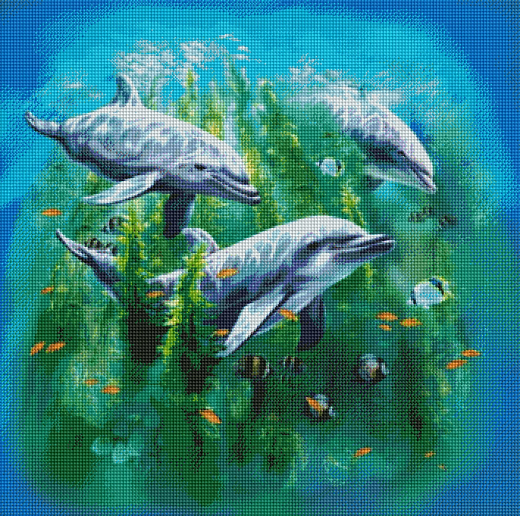 DIAMOND PAINTING -DELFIN