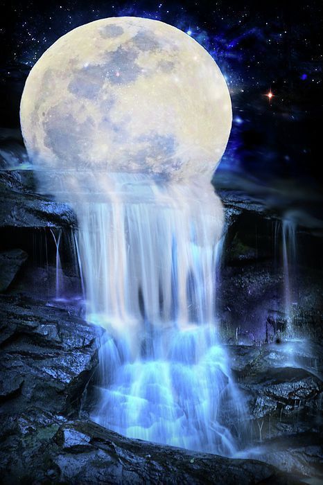 DIAMOND PAINTING - WASSERFALL