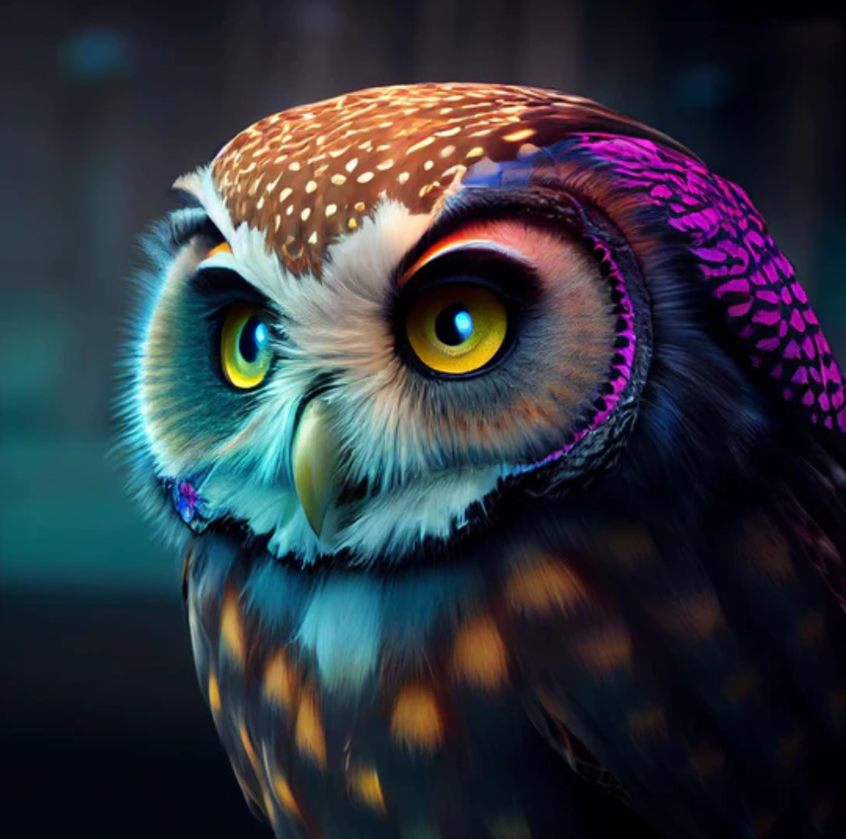DIAMOND PAINTING -Eule