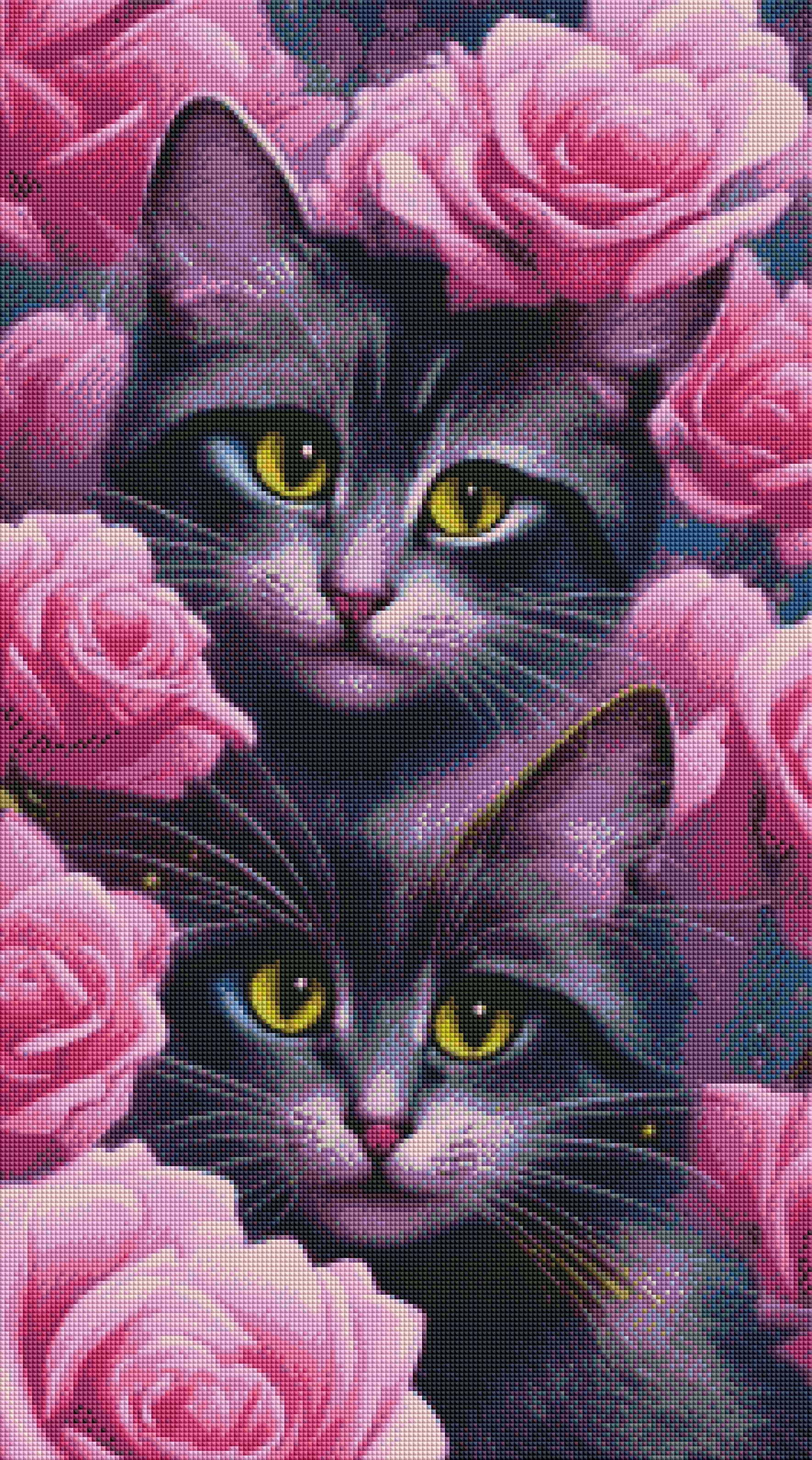 DIAMOND PAINTING -KATZE