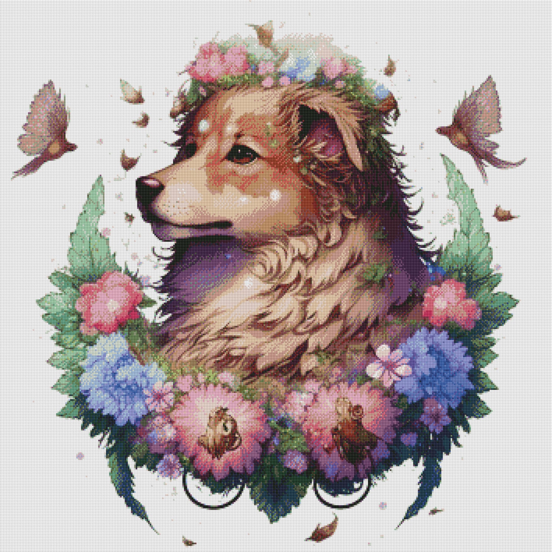DIAMOND PAINTING - HUNDE