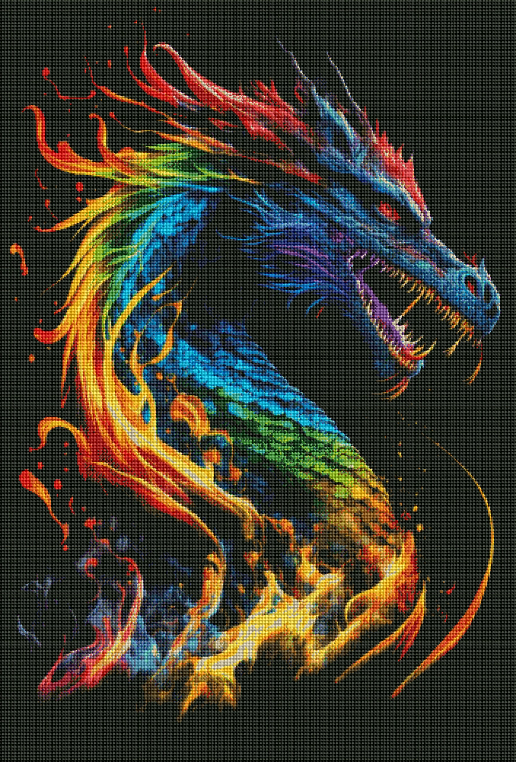 DIAMOND PAINTING -Drachen