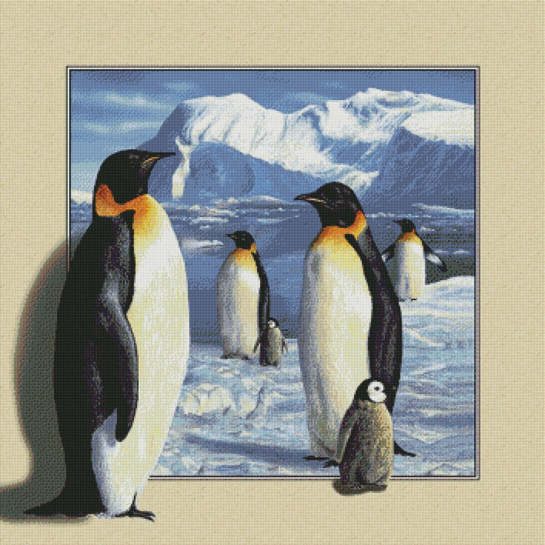 DIAMOND PAINTING - PINGUIN