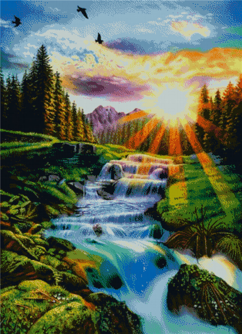 DIAMOND PAINTING - LANDSCHAFT