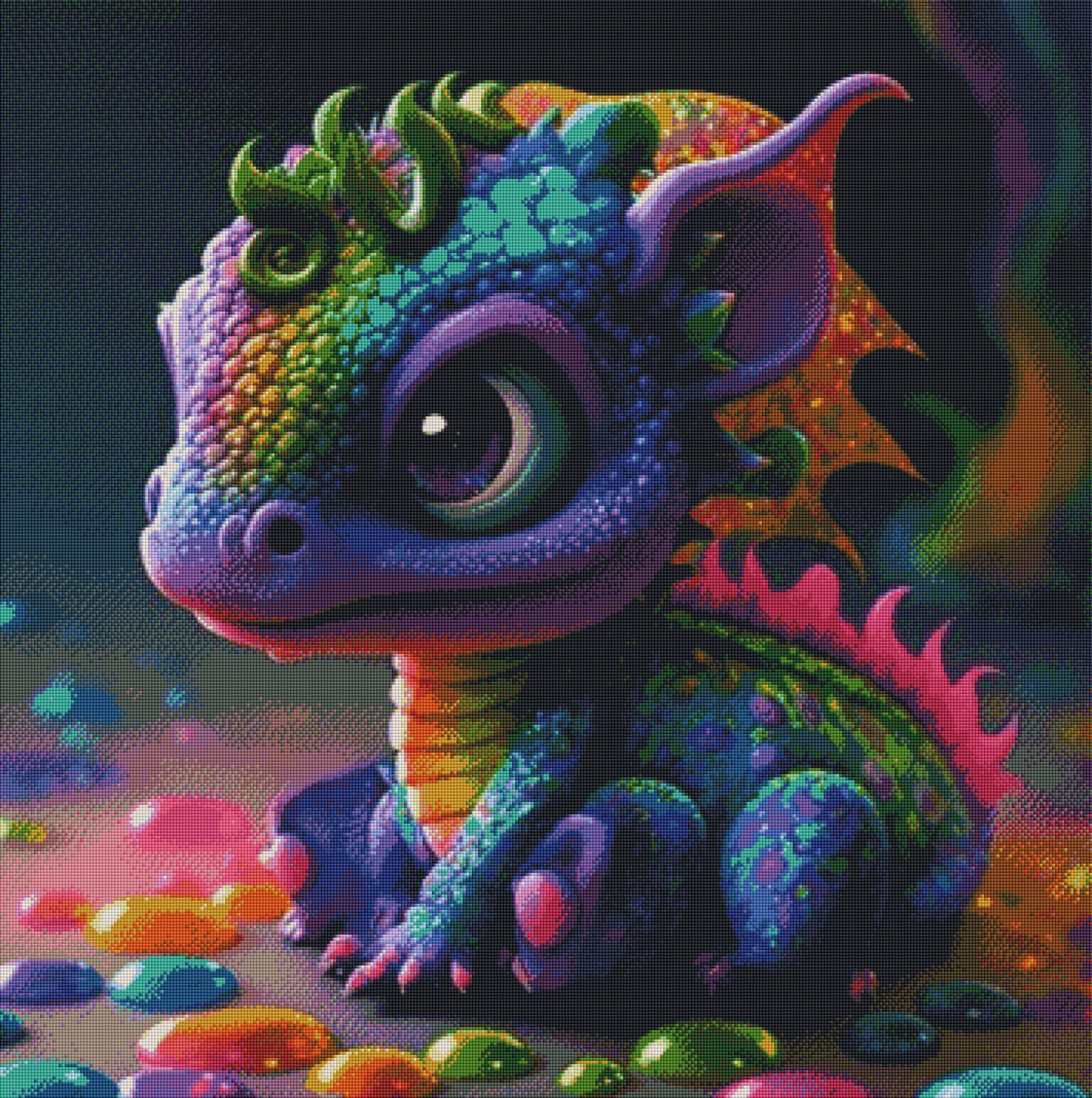 DIAMOND PAINTING -DRACHEN