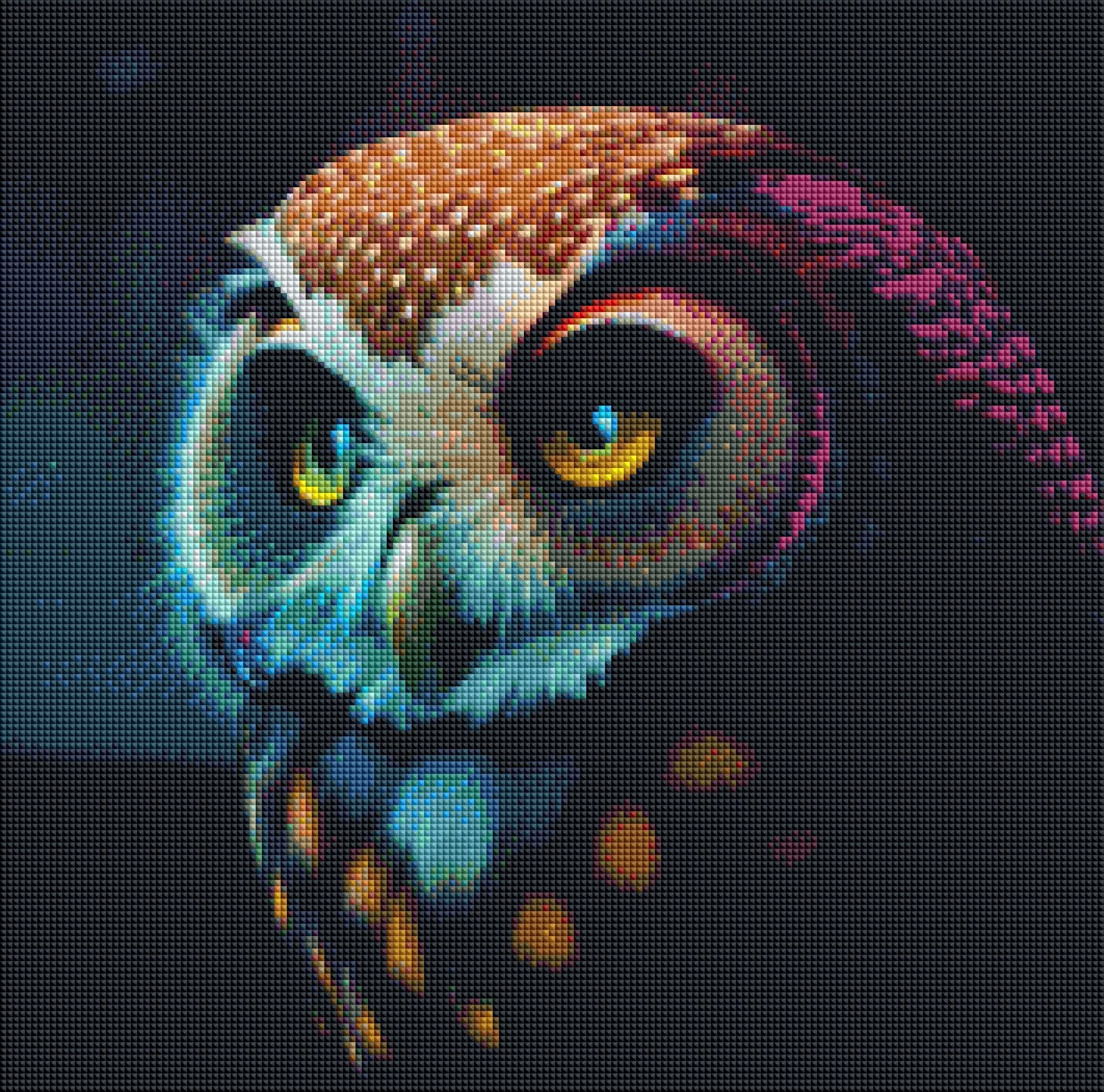 DIAMOND PAINTING -Eule