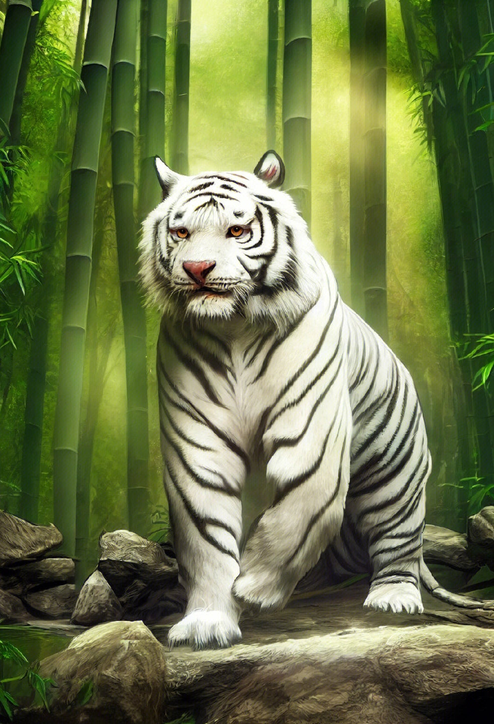 DIAMOND PAINTING - TIGER