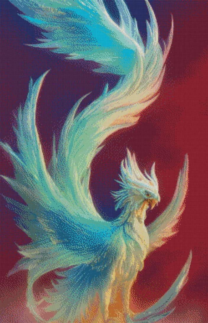 DIAMOND PAINTING - PHOENIX
