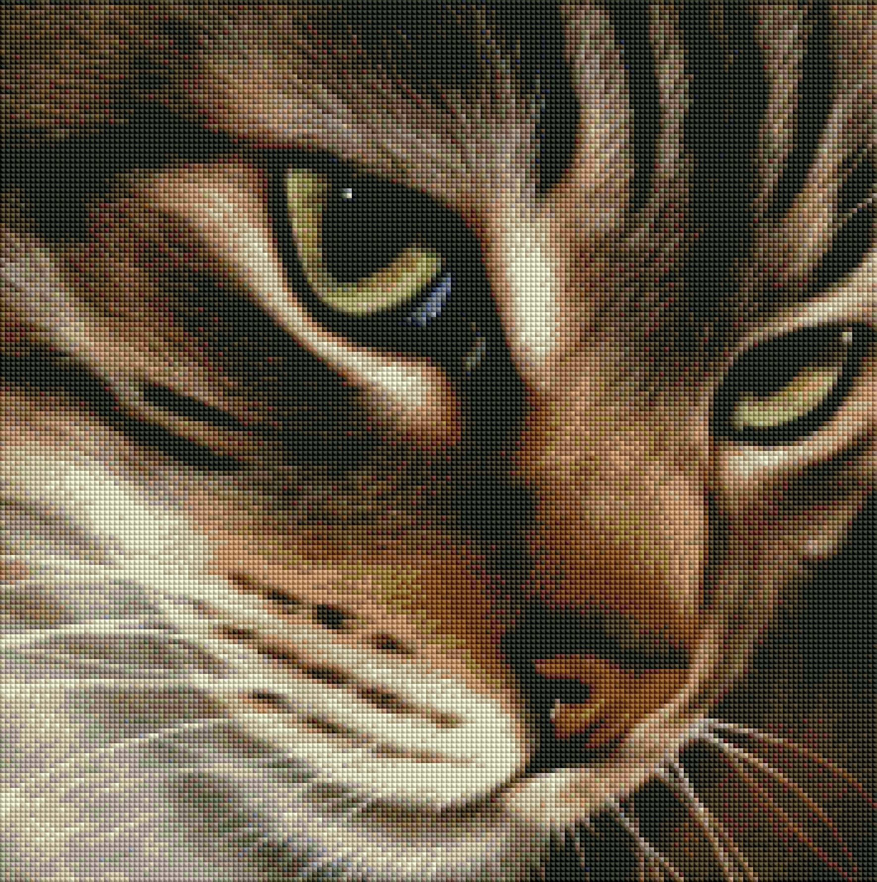 DIAMOND PAINTING -KATZE