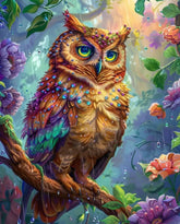 DIAMOND PAINTING - Eule