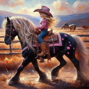 DIAMOND PAINTING - Cowgirl