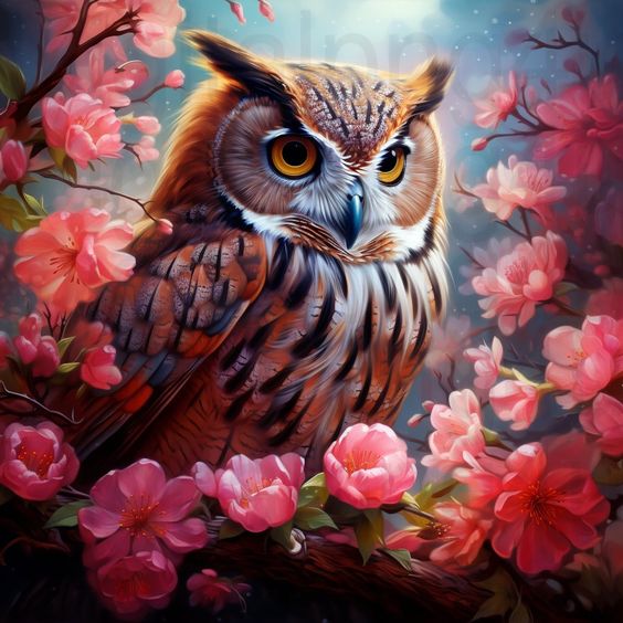 DIAMOND PAINTING - Eule