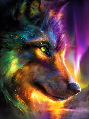 DIAMOND PAINTING - Wolf