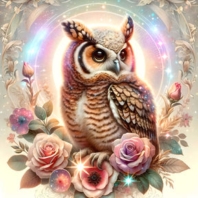 DIAMOND PAINTING - Eule