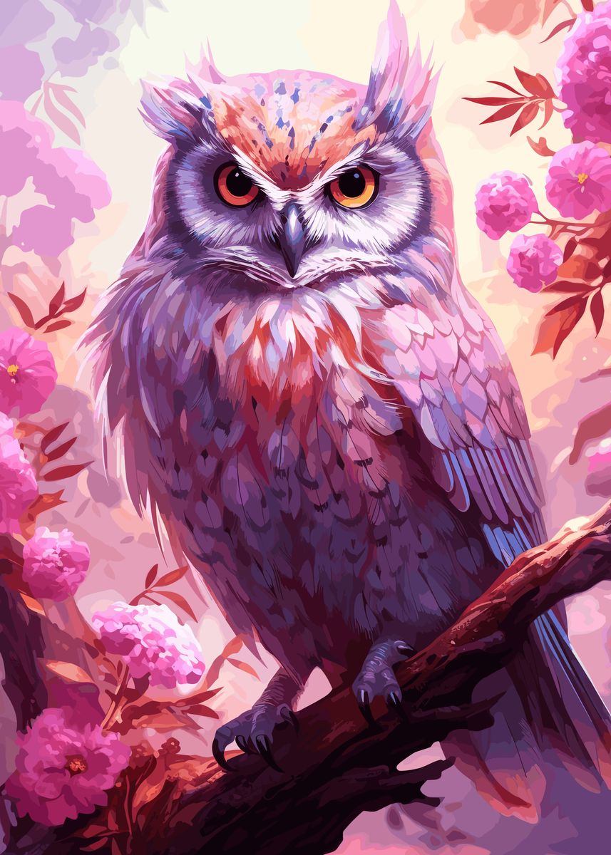 DIAMOND PAINTING -Eule