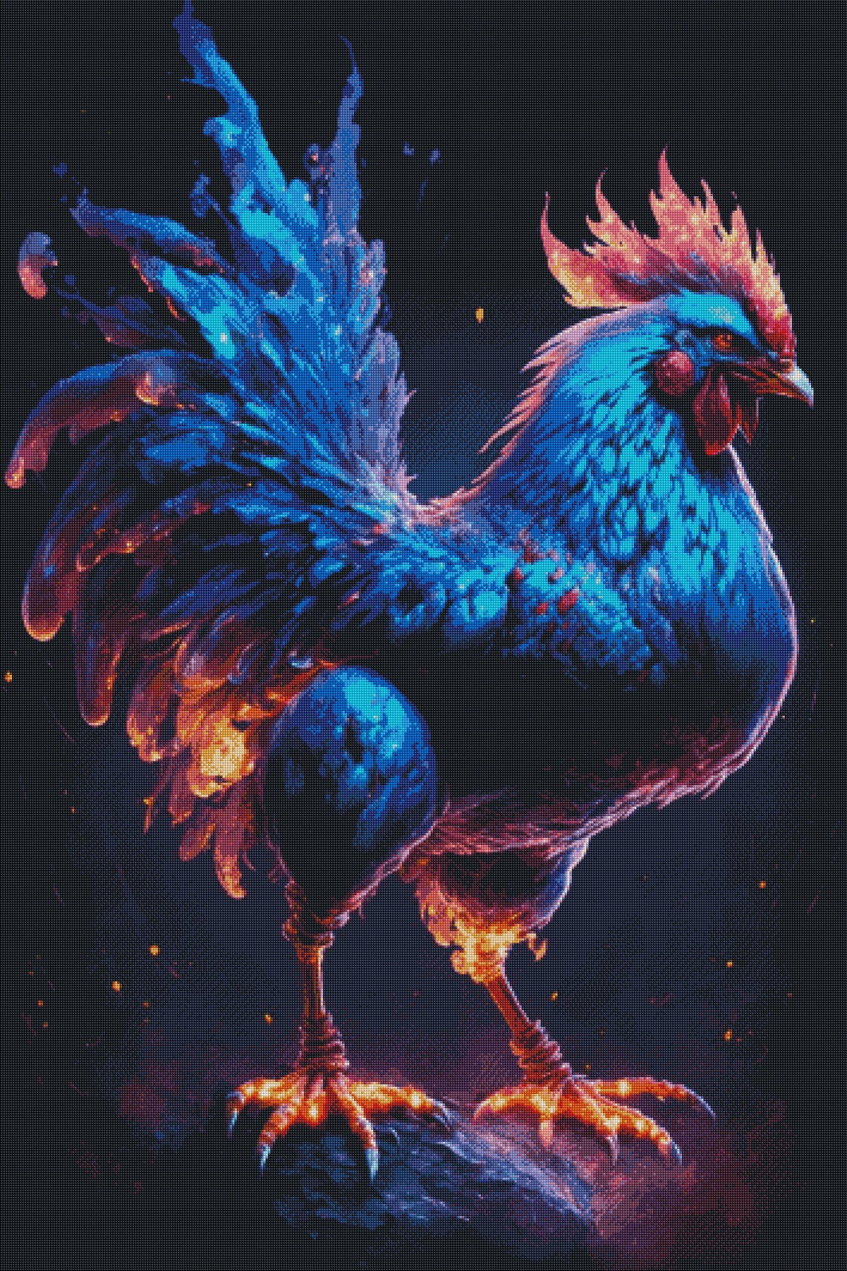 DIAMOND PAINTING -HUHN