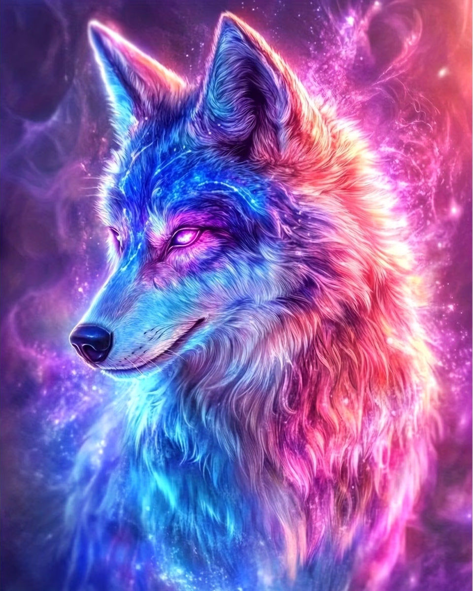 DIAMOND PAINTING - Wolf